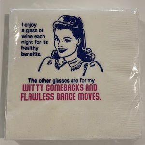 NWT Cocktail Napkins
